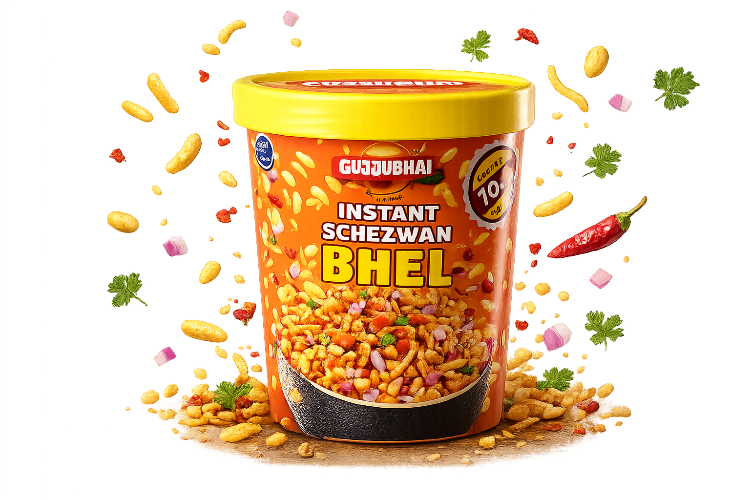 Gujjubhai Instant Schezwan Bhel
